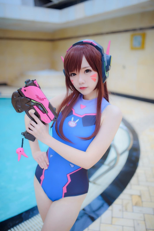 Overwatch-D.Va水着写真 - 雪晴Astra
